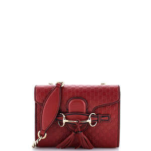 Emily Chain Flap Bag Microguccissima #224608G89B